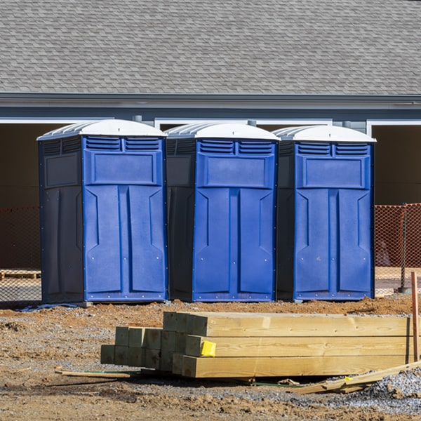 how do you dispose of waste after the porta potties have been emptied in Rushford NY